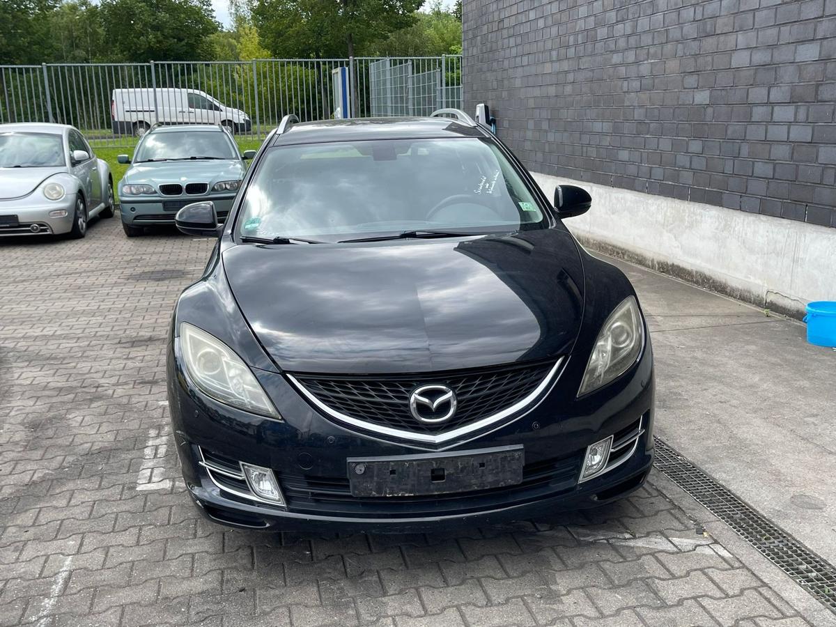 Mazda 6 GH Kombi original Tür hinten links A3F Brilliant Black BJ08